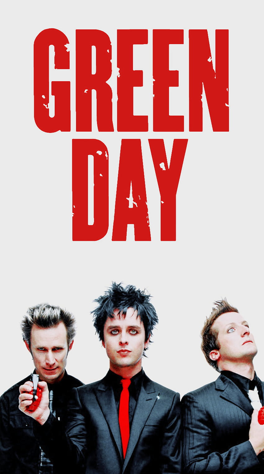 Green Day iPhone, grünes Tageslogo HD-Handy-Hintergrundbild
