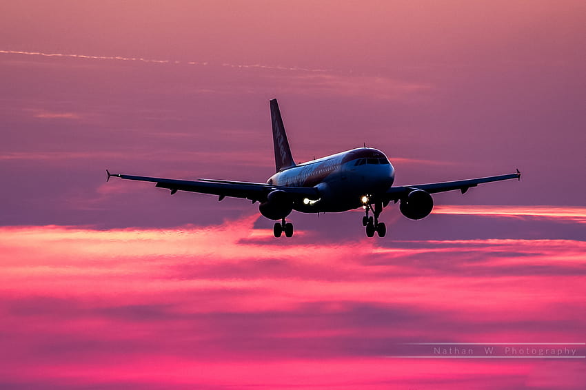 : sunset, vehicle, graphy, airplane, Boeing 777, Canon, airport, landing, air force, passage, Airbus A330, Flight, Takeoff, Boeing 757, aviation, a roport, easyjet, 6d, wing, airline, atmosphere of earth, air HD wallpaper