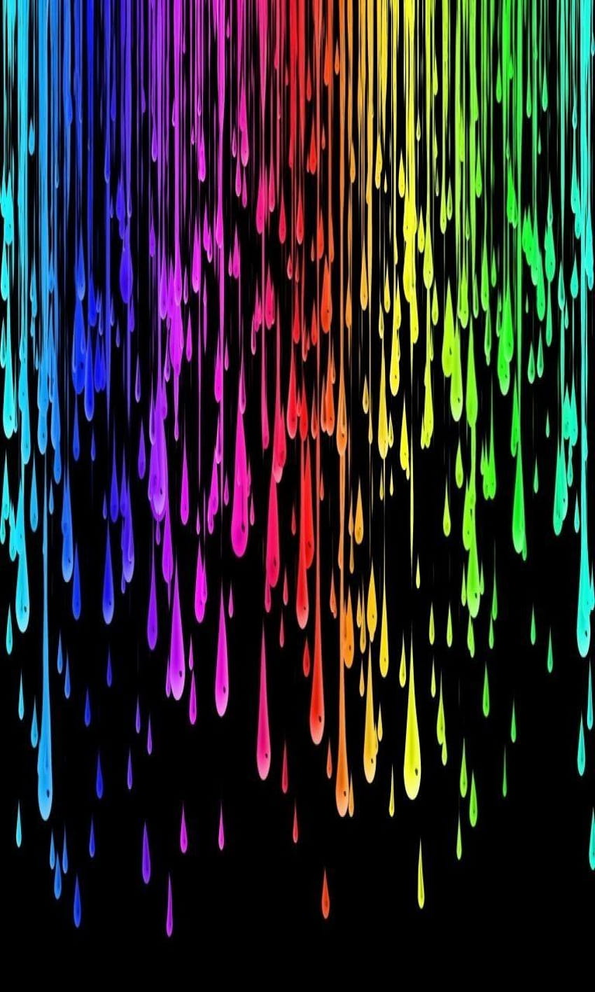 Raining Color, drip HD phone wallpaper