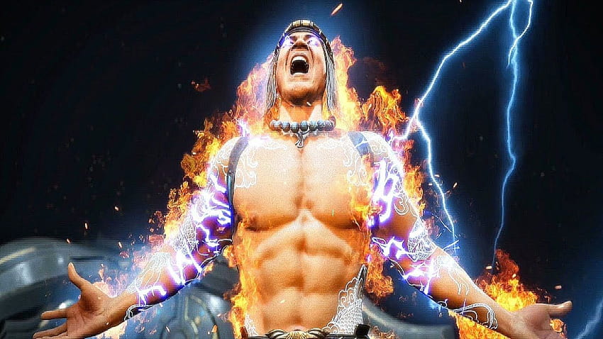 Mortal Kombat 11, fire god liu kang HD wallpaper