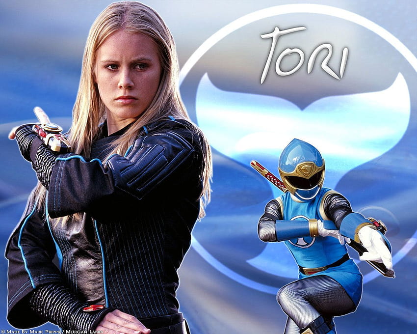 Tori, tormenta ninja de los power rangers fondo de pantalla