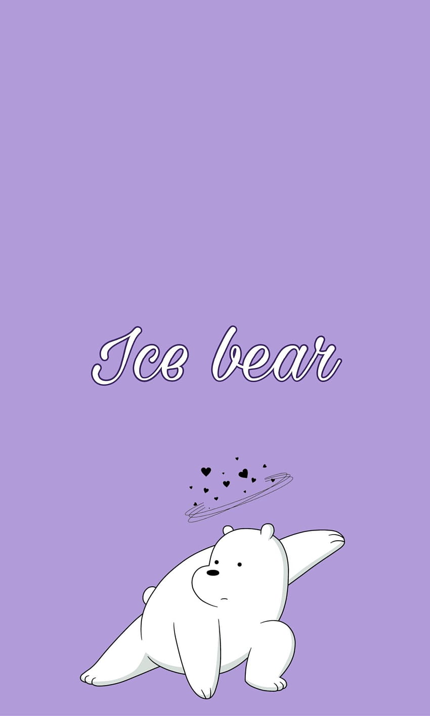 Ice Bear We Bare Bears, ice bear aesthetic HD phone wallpaper