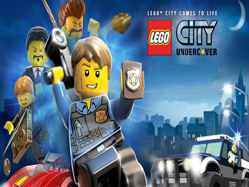 LEGO City Undercover on Dog, lego police HD wallpaper