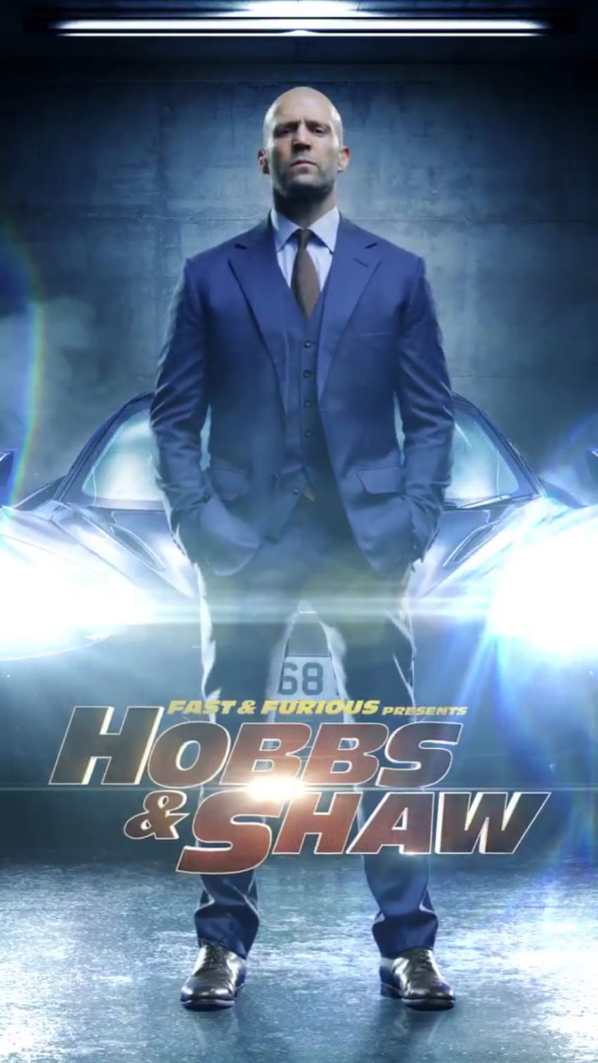 Плакат на филма Хобс и Шоу, бързи и яростни eteon HD тапет за телефон