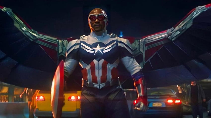 Sam Wilson es el Capitán América: los fanáticos de Marvel abrazan el nuevo traje de Capitán América de Falcon y The Winter Soldier. fondo de pantalla