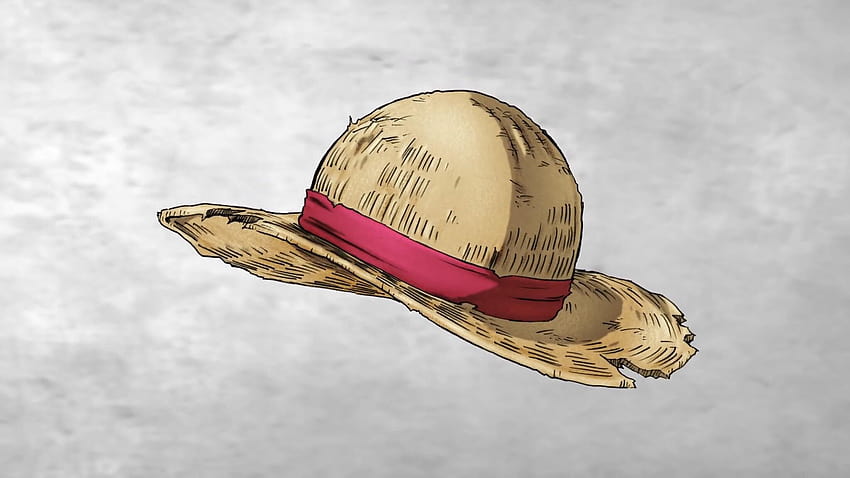 Chapéu de palha do filme One Piece: Stampede Trailer, debandada de uma peça papel de parede HD
