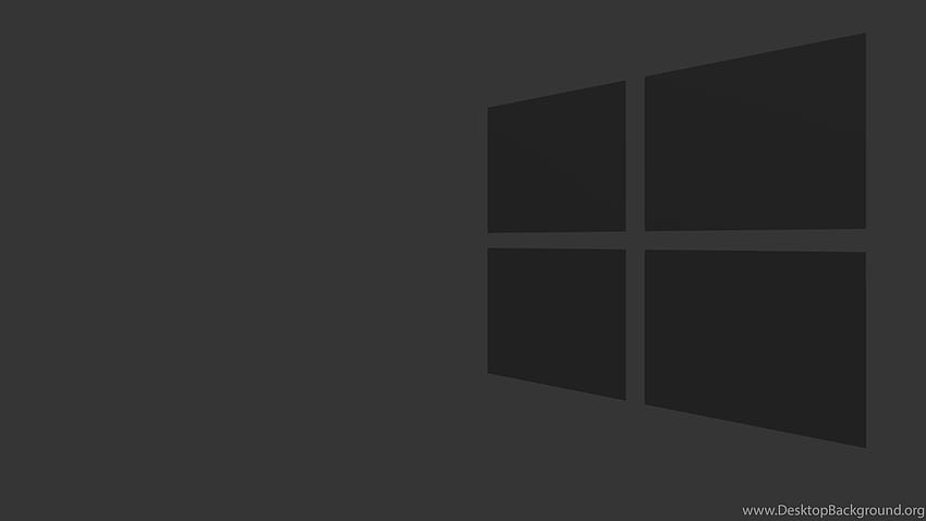 Microsoft Windows โลโก้ Windows 8 สีเทาเข้ม , ... พื้นหลัง, โลโก้ Microsoft วอลล์เปเปอร์ HD