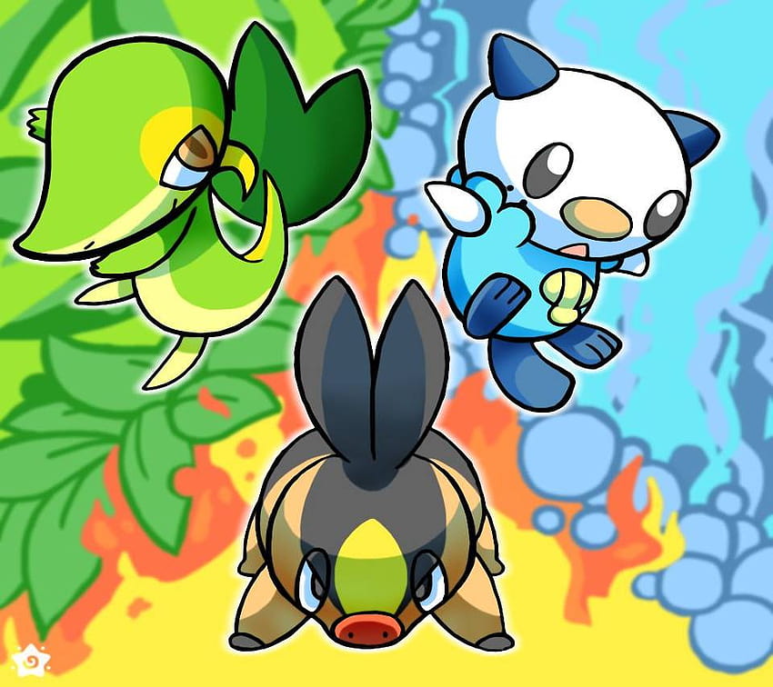 Unova Starters wallpaper by toxictidus - Download on ZEDGE™