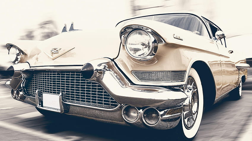 2560x1440 Cadillac, Oldtimer, Front view Mac, old timer HD wallpaper