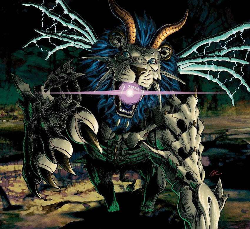 Deathliger, Lion of Chaos, duel masters HD wallpaper | Pxfuel