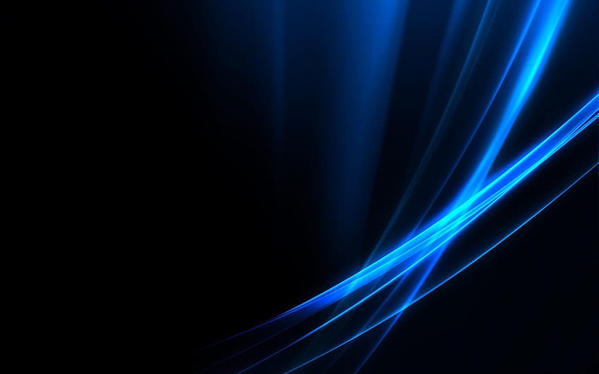 Black And Blue Abstract Backgrounds, black n blue abstract background HD wallpaper