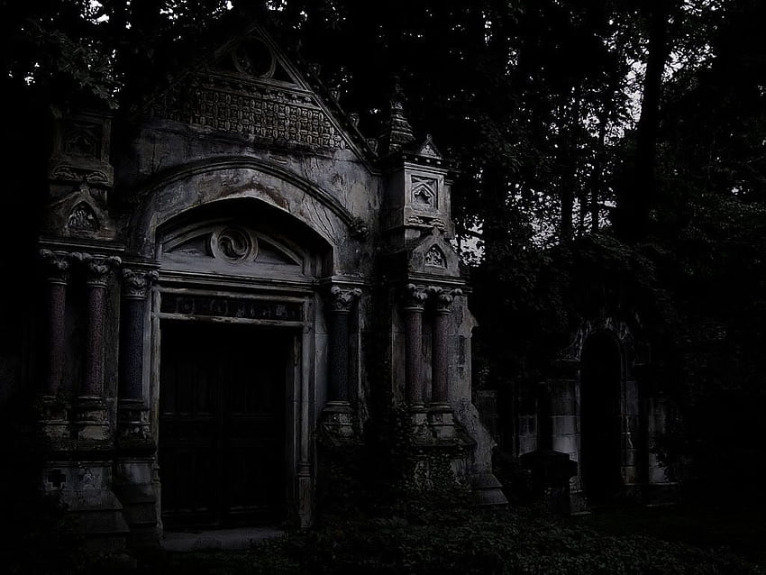 Creepy Crypt by tragedy82 HD wallpaper