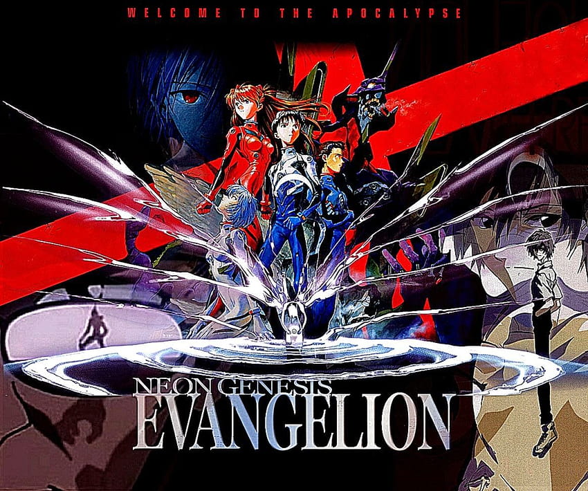 Neon Genesis Evangelion Japanese Anime HD wallpaper