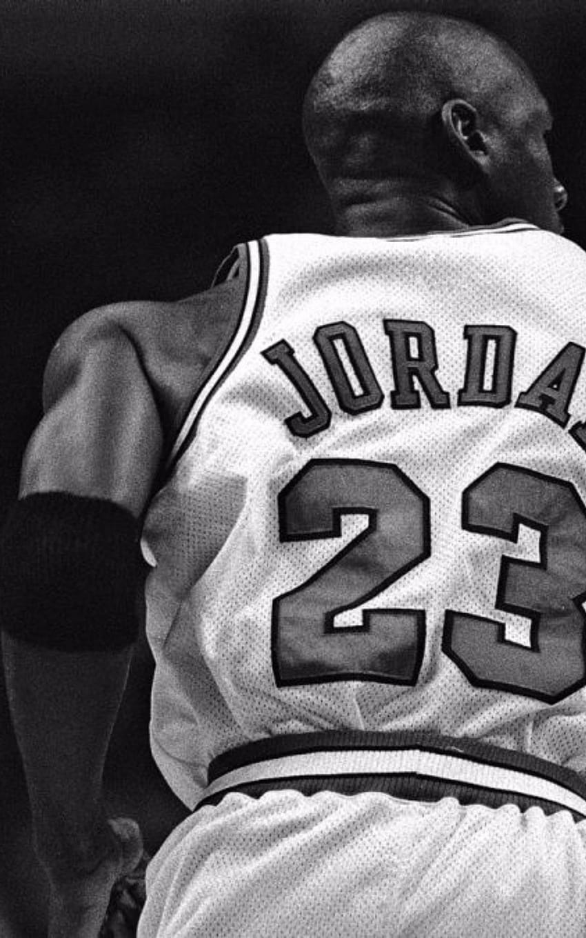 Black and White Michael Jordan, jordan black and white HD phone ...