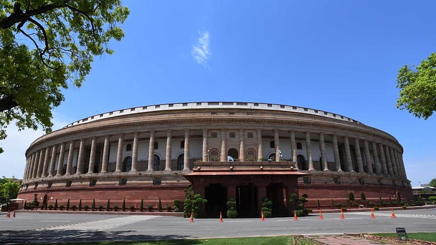 Monsoon session of Parliament to commence from July 19, conclude on August 13, india parliament HD wallpaper