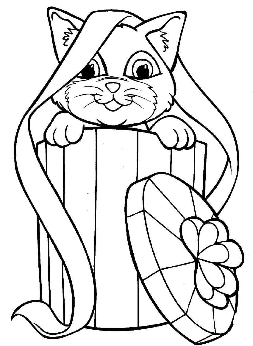 Excelent Puppy And Kitten Coloring Page Inspirations Book Acerxbyoi To Print Clip – Stephenbenedictdyson HD phone wallpaper