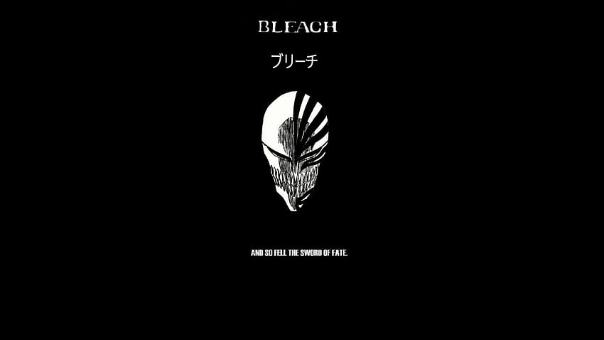 Bleach Black And White HD-Hintergrundbild