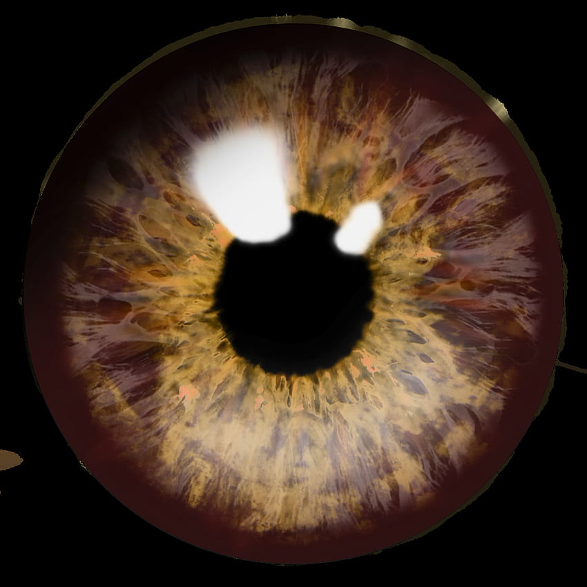 Oczy PNG, opętana gałka oczna Tapeta na telefon HD