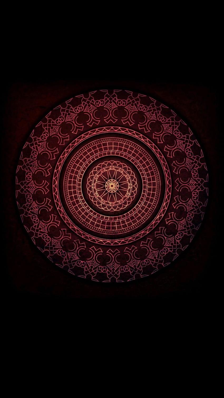 Hindu Mandala, indian aesthetic HD phone wallpaper