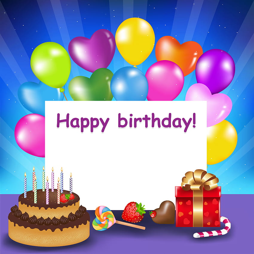 S de feliz cumpleaños con pastel y globos, feliz cumpleaños fondo de  pantalla del teléfono | Pxfuel