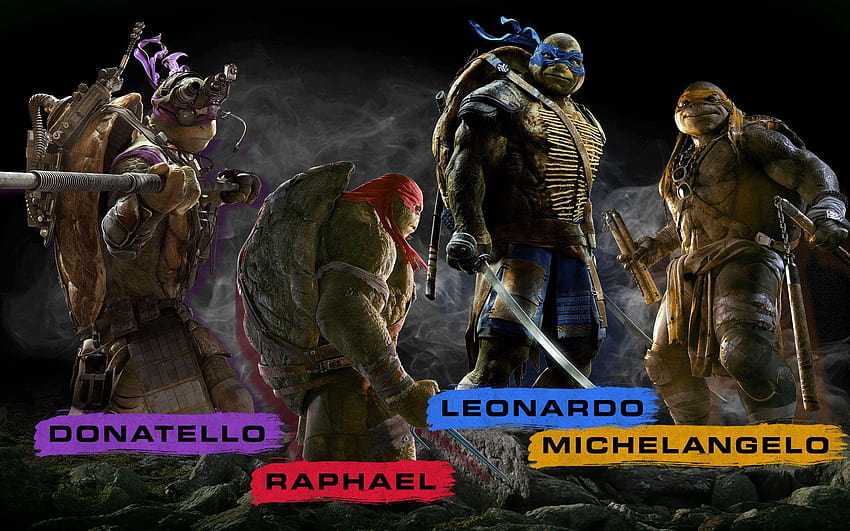 Teenage Mutant Ninja Turtles, leonardo donatello raphael michelangelo ...