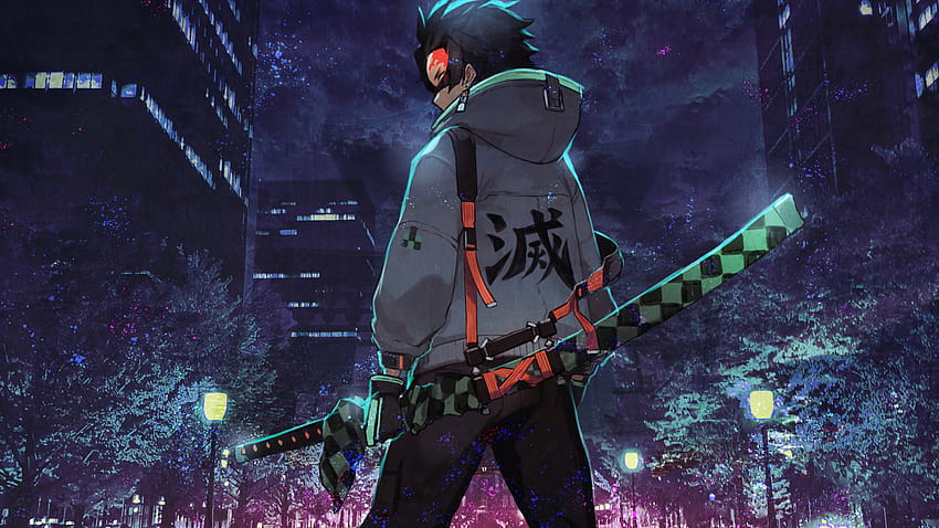 Urban Ninja, Anime, Kunst 1600 x 900, 16:9 Breit 1600 x 900, Hintergrund, 24906, Anime 1600 x 900 HD-Hintergrundbild