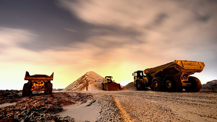 Cat Mining, kot górnik Tapeta HD