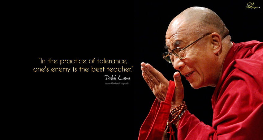 Dalai Lama Quotes, 14th dalai lama HD wallpaper