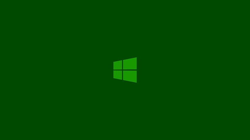 PC verde, computer verde Sfondo HD