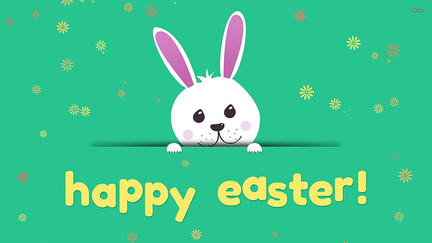 Easter Bunny, słodkie króliczki wielkanocne Tapeta HD