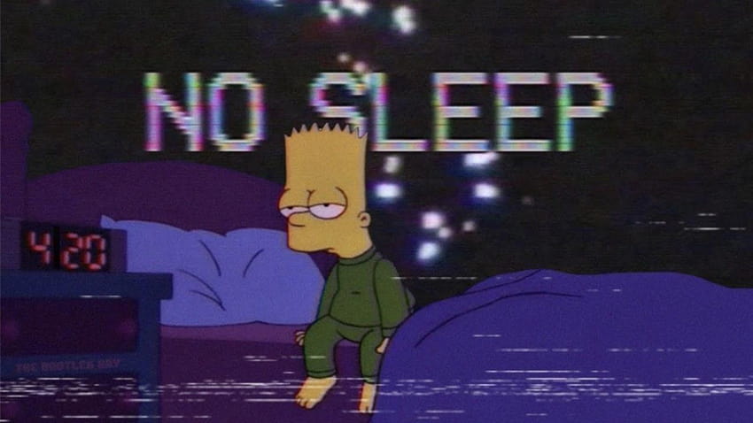 Bart Simpson Aesthetic ซิมป์สันผู้เศร้าโศก วอลล์เปเปอร์ HD