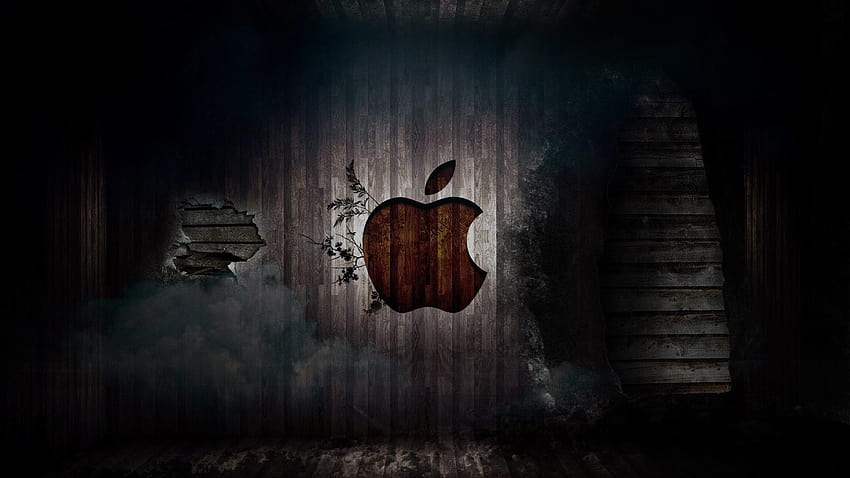 50 Вдъхновяващи Apple Mac & iPad За логото на Apple HD тапет