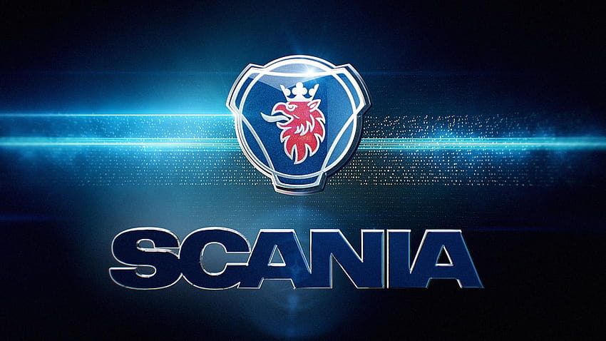 Лого на Scania HD тапет