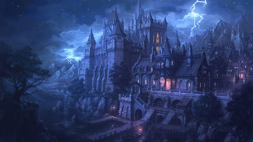 Magic Castle HD wallpaper