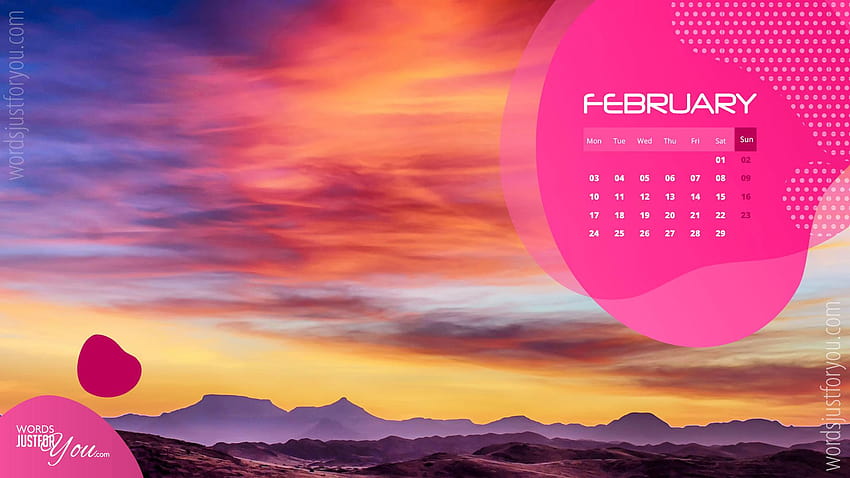 February Calendar – 5779, february 2020 HD wallpaper | Pxfuel