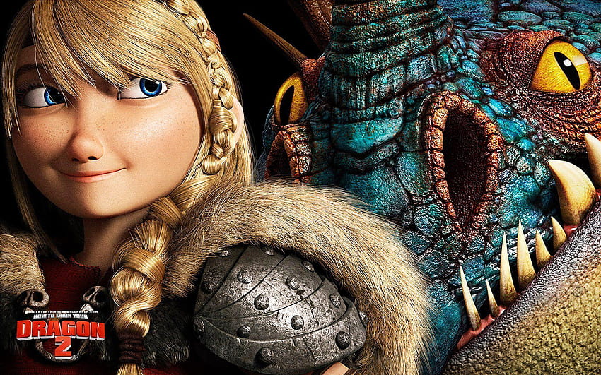 How To Train Your Dragon 2 Poster Astrid and Stormfly, astrid hofferson HD wallpaper
