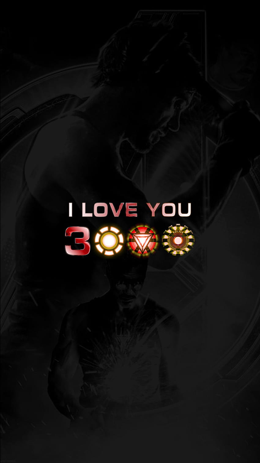 iloveyou3000, Iron Man, ich liebe dich 3000 HD-Handy-Hintergrundbild