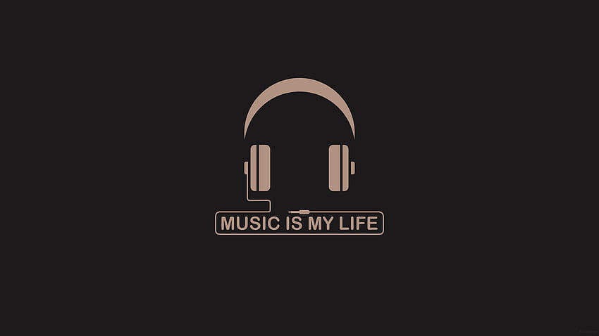 La musique est ma vie Fond d'écran HD