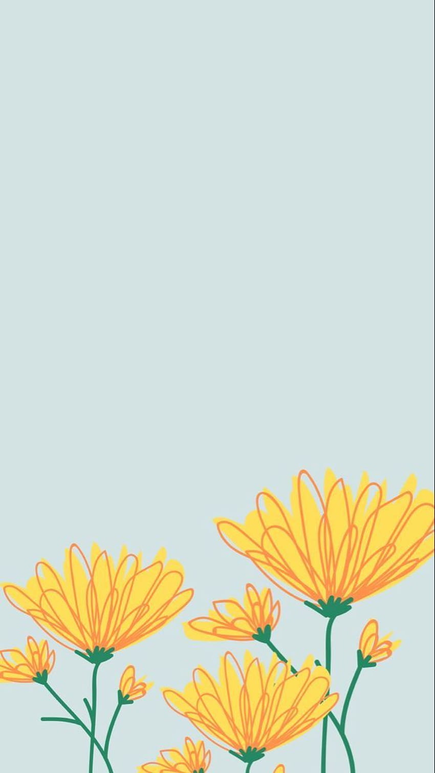 Melissa010 Ocampo, spring minimalist phone HD phone wallpaper