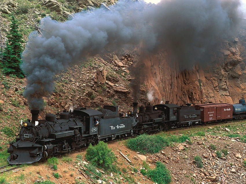 Cumbres and Toltec Steam Train Colorado World, steam trains HD wallpaper