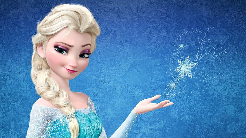 Disney Frozen digital , movies, Frozen, elsa blue hair HD wallpaper
