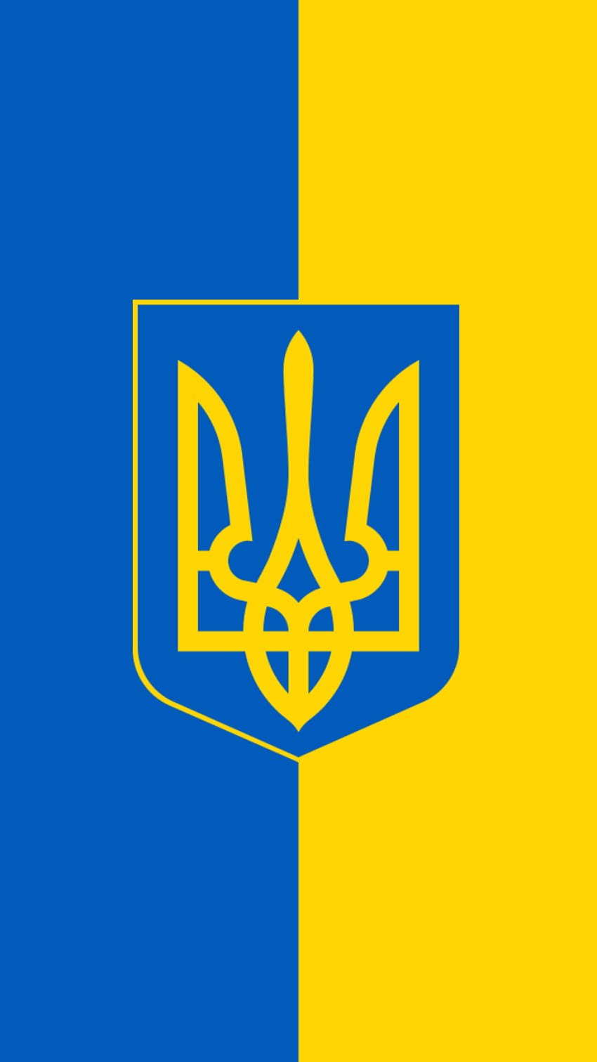Флаг на Украйна, украински флаг HD тапет за телефон