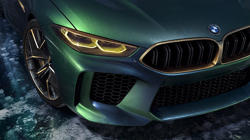 2018 BMW Concept M8 Gran Coupé Car [4096x2304] für Ihr , Handy & Tablet, bmw Ästhetik HD-Hintergrundbild