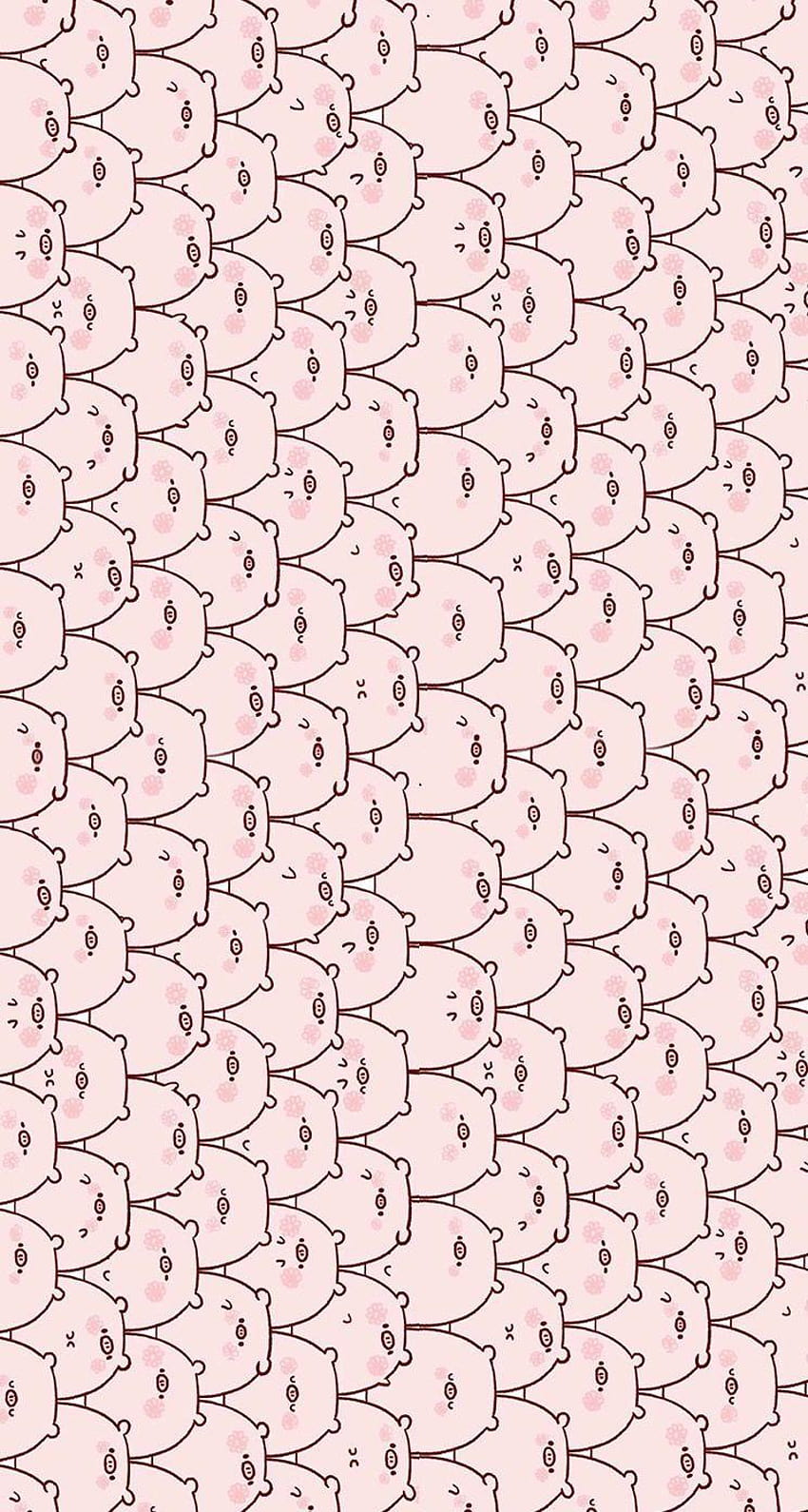 pink piggy HD phone wallpaper