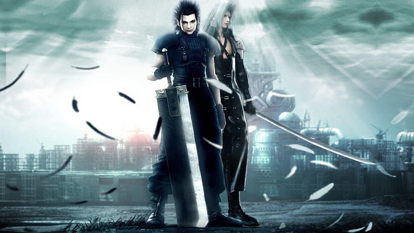 Crisis Core: Final Fantasy VII, видео игра, HQ Crisis, sephiroth HD тапет