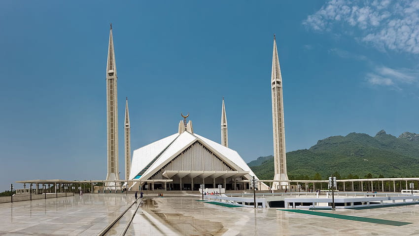 Faisal-Moschee, Islamabad, Pakistan HD-Hintergrundbild