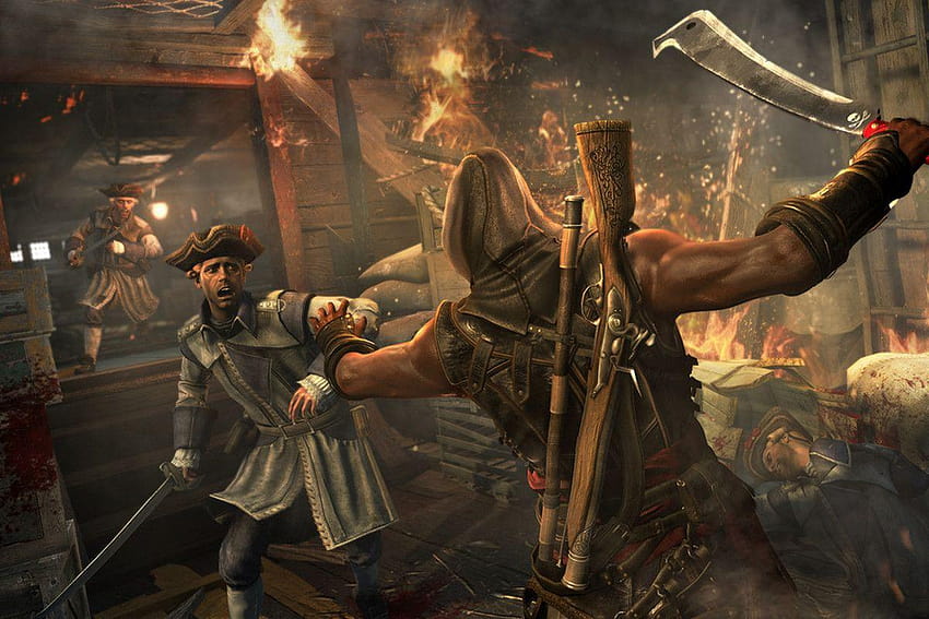 You can't turn away from slavery in Assassin's Creed 4's dom Cry, ac4 dom cry HD wallpaper