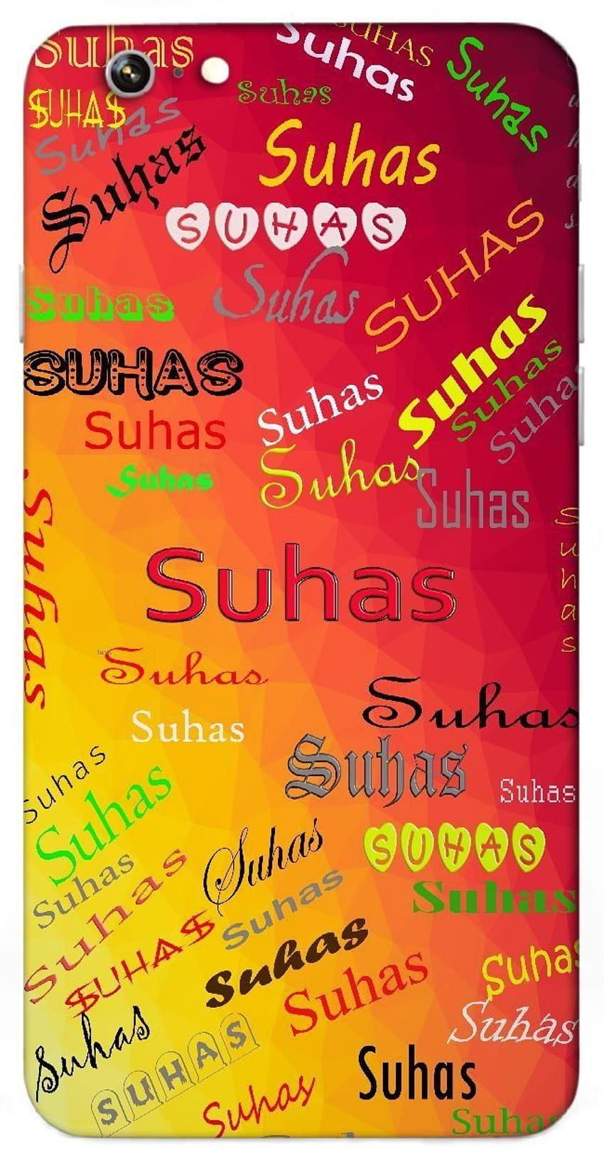 Suhas Name und Schild überall aufgedruckt ...amazon.in HD-Handy-Hintergrundbild