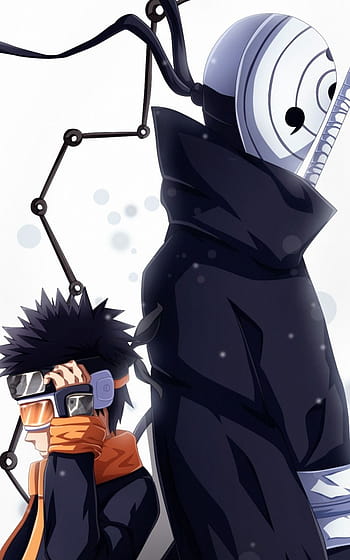 Wallpaper NARUTO, Fanart, Upholstered Uchiha, Obito Uchiha, Pixiv