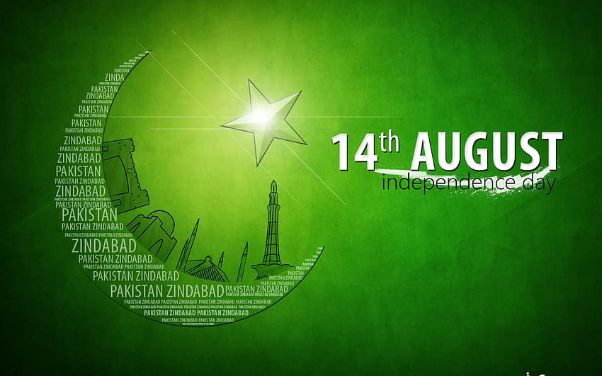 14 Ağustos Pakistan Zindabad, pakistan bayrağı HD duvar kağıdı